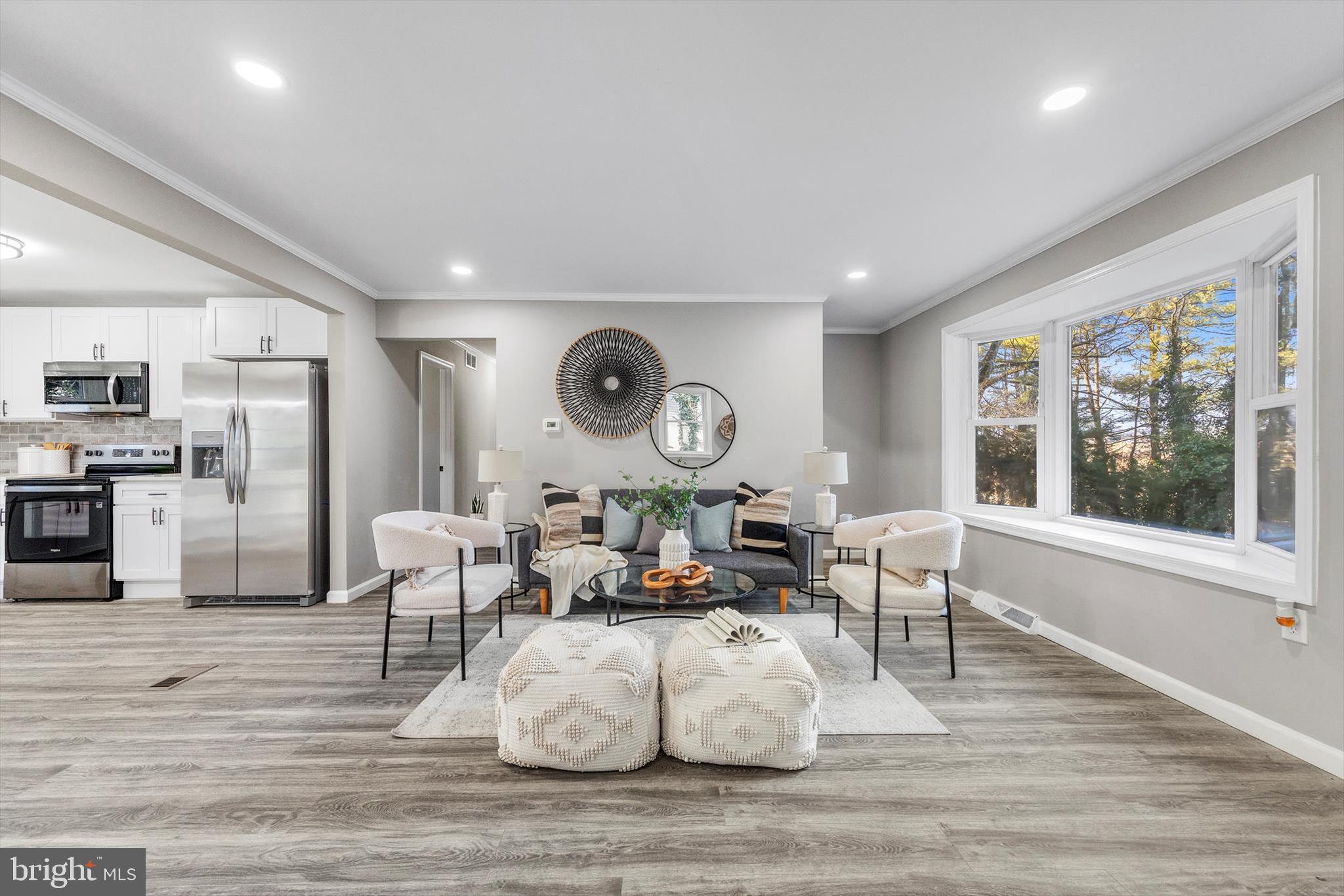 712 St Marys Road Pylesville, MD 21132 - Photo 8 of 43 a view of a dining room with furniture window and wooden floor