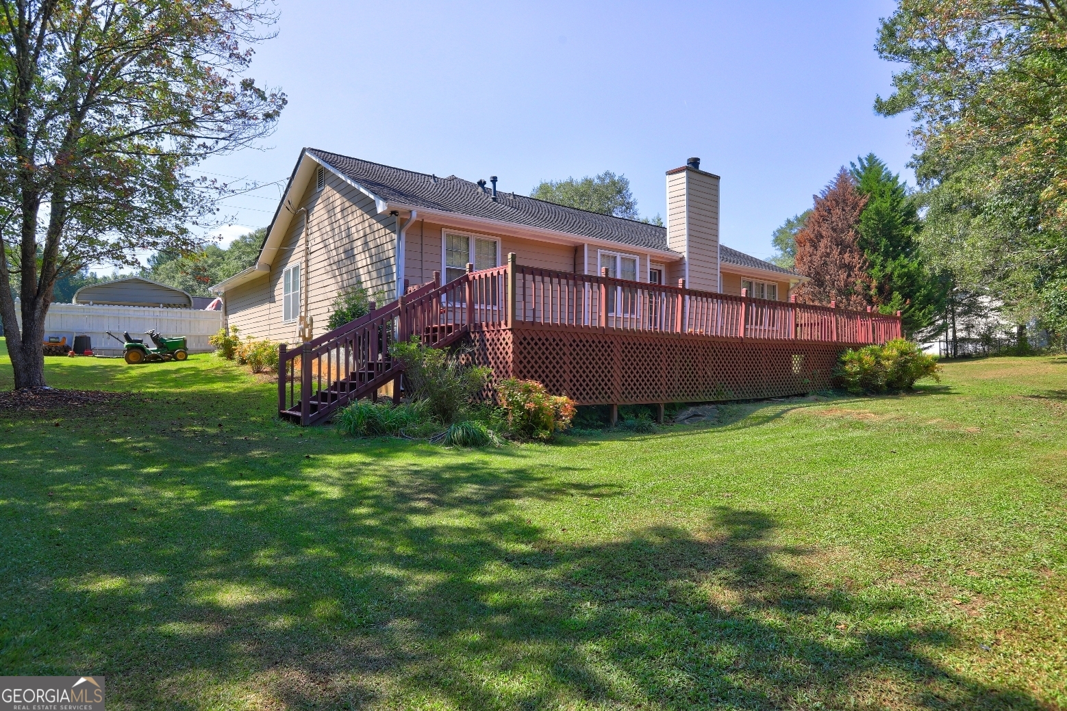 215 Laney Road McDonough, GA 30252 - Photo 33 of 38 a view of a house with a backyard