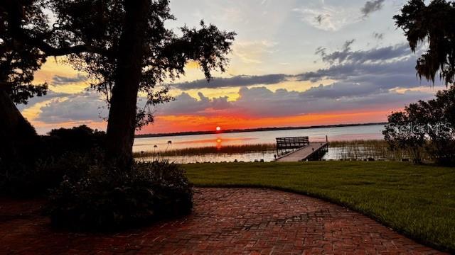 504 Banning Beach Road Tavares, FL 32778 - Photo 44 of 44 a view of a lake with a garden