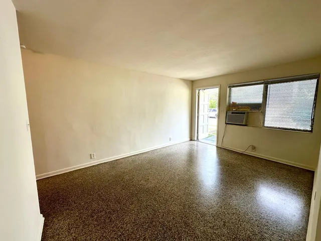 a backyard of a house