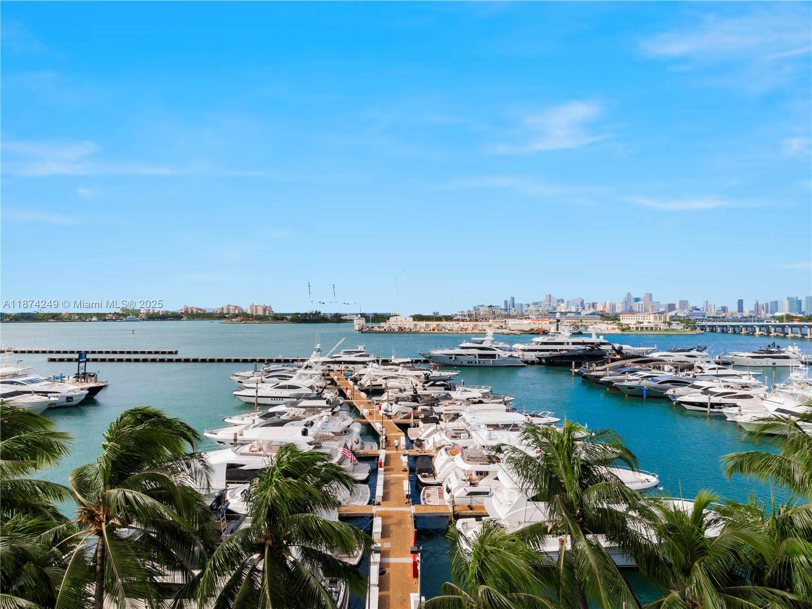 400 Alton Road, Unit 1104 Miami Beach, FL 33139 - Photo 25 of 27 a view of lake and city