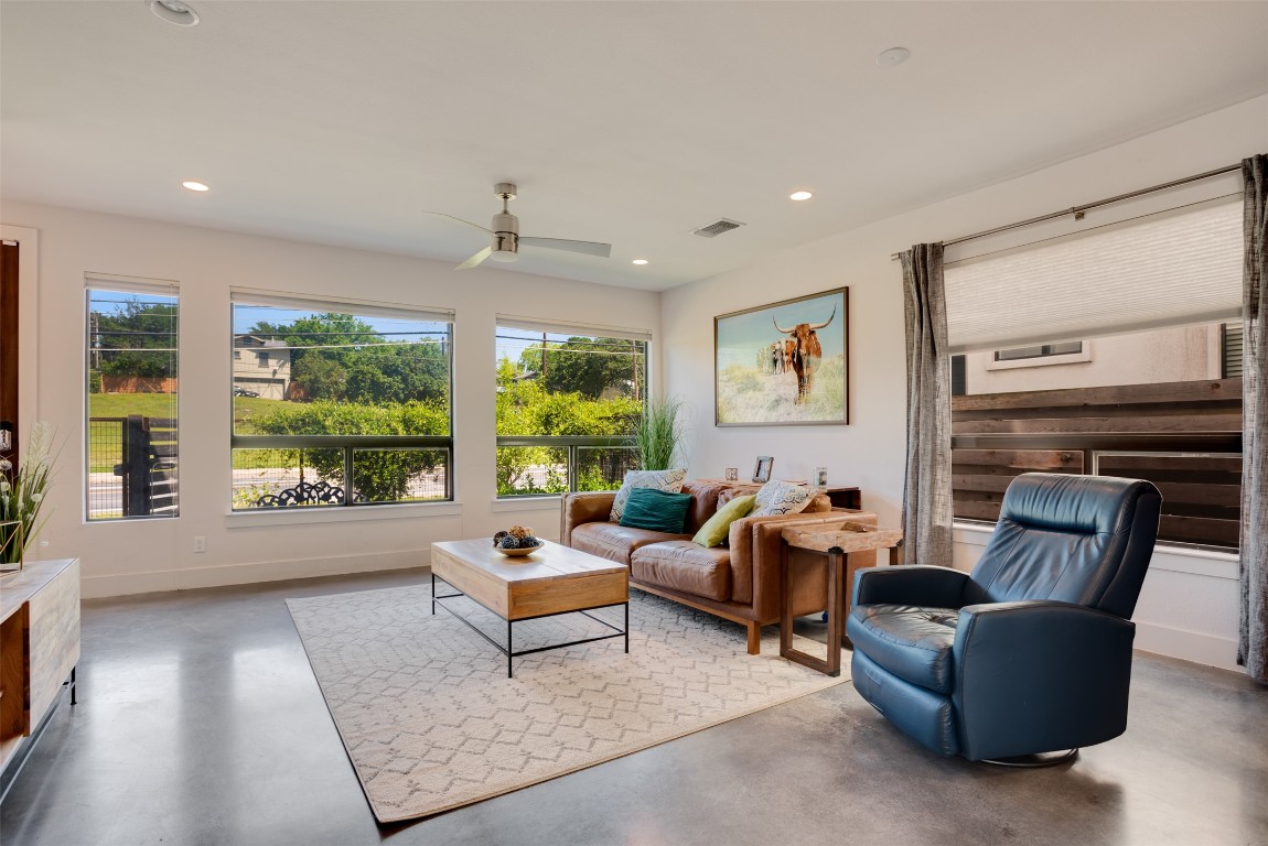 1009 East 12th Street Austin, TX 78702 - Photo 7 of 27 a living room with furniture and a large window