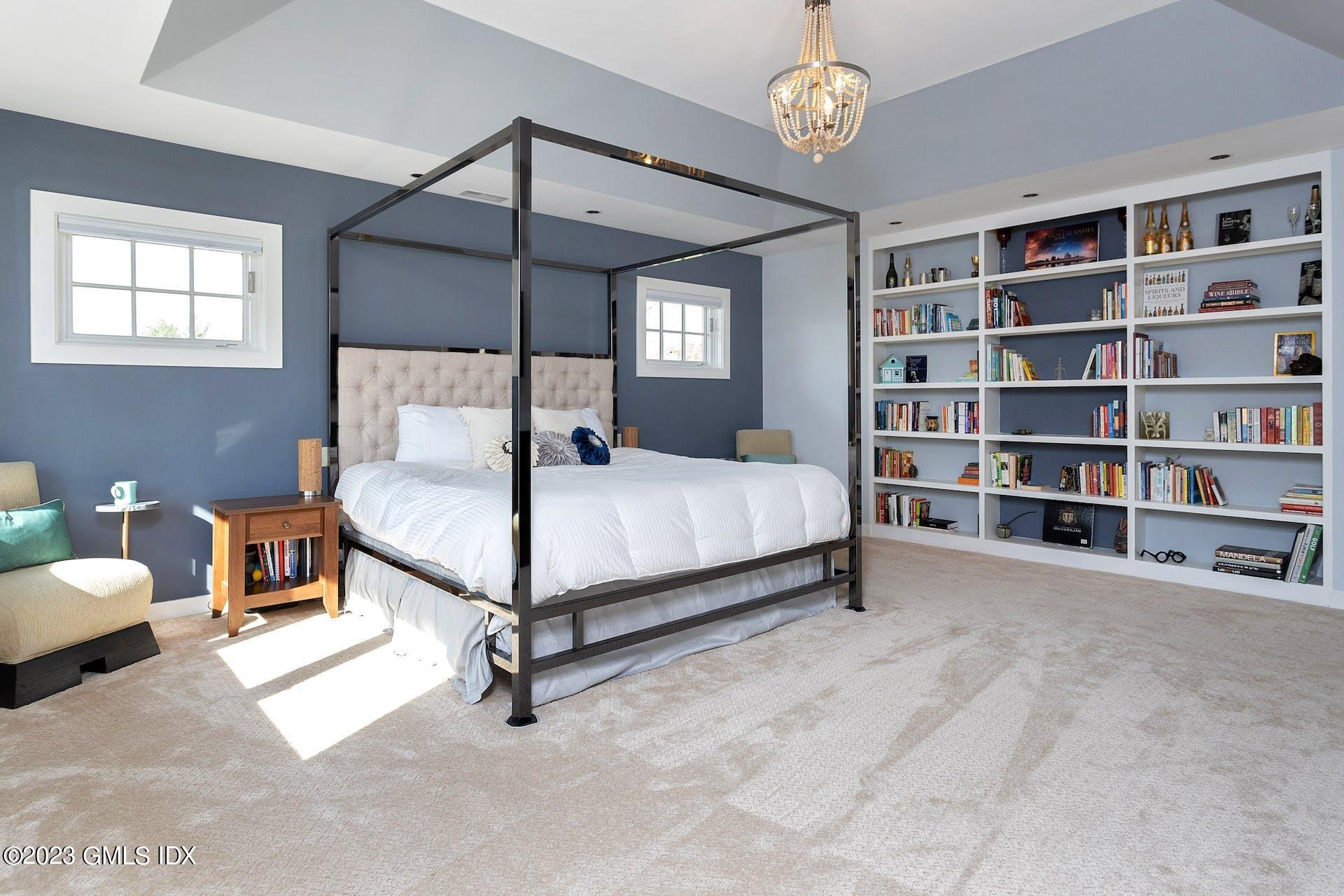 62 Morningside Drive Greenwich, CT 06830 - Photo 17 of 31 a bedroom with a bed furniture and a window