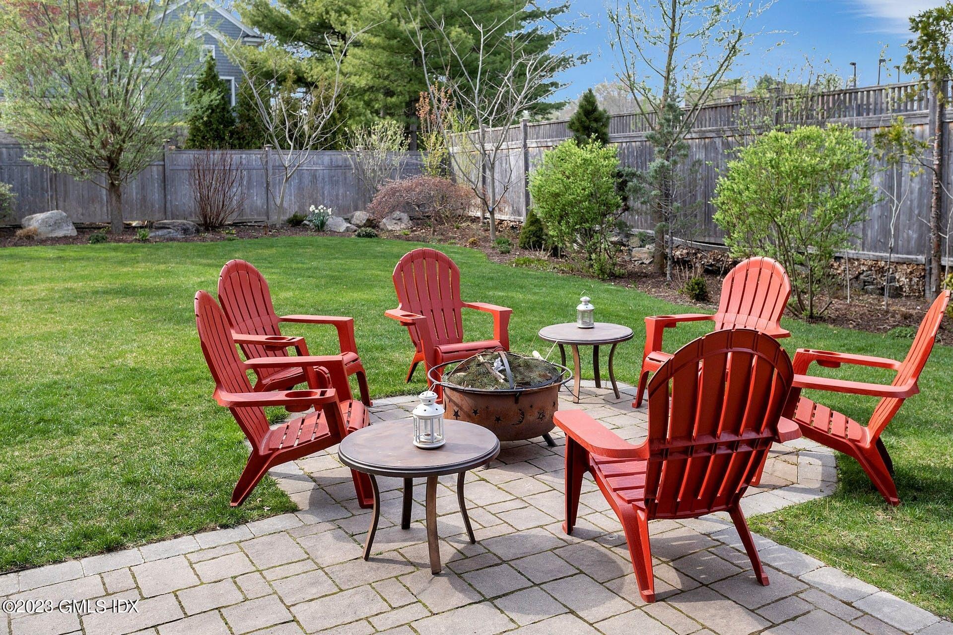 62 Morningside Drive Greenwich, CT 06830 - Photo 28 of 31 a view of a two chairs in backyard of the house