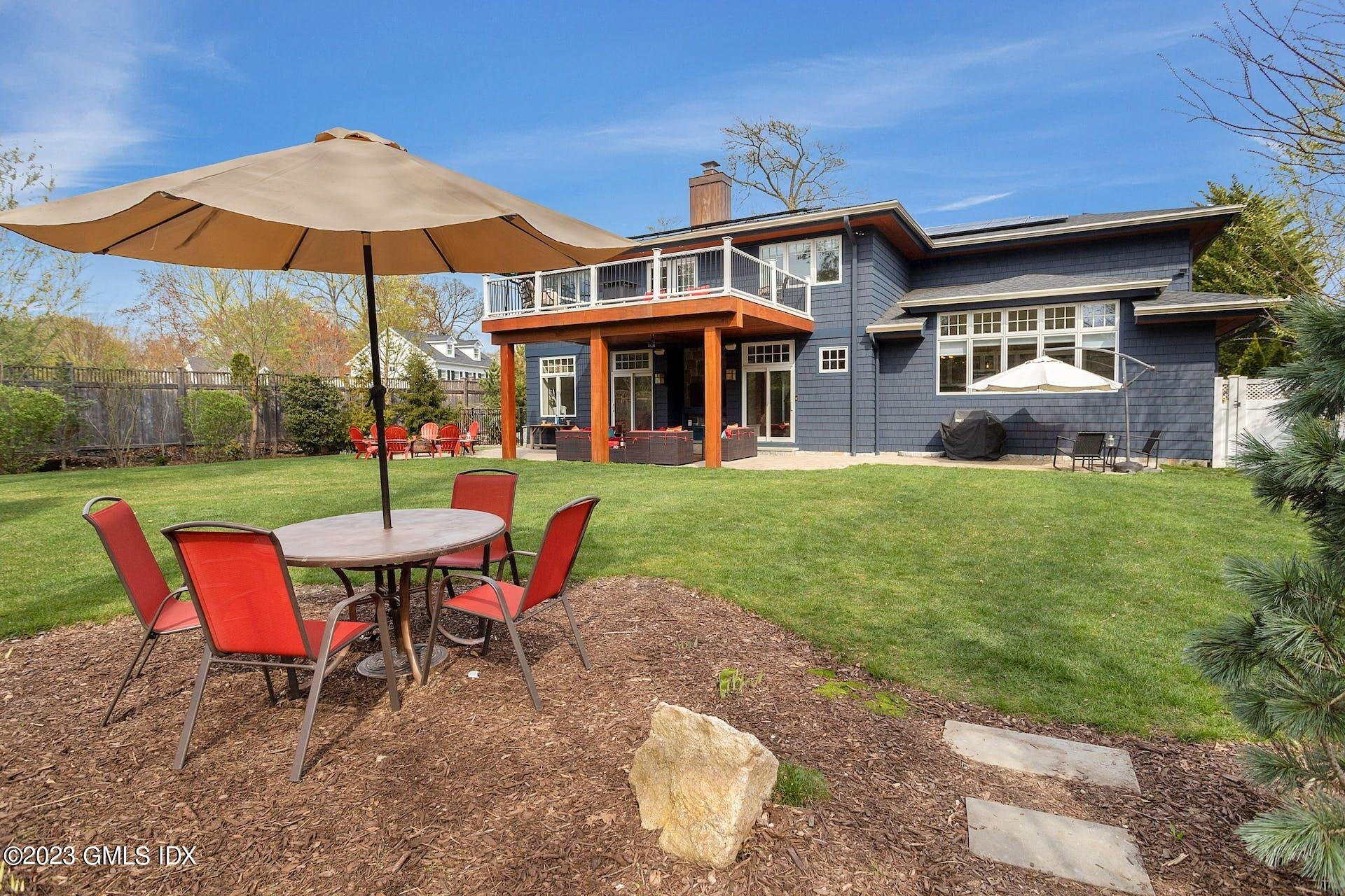 62 Morningside Drive Greenwich, CT 06830 - Photo 29 of 31 a view of a house with a yard porch and sitting area