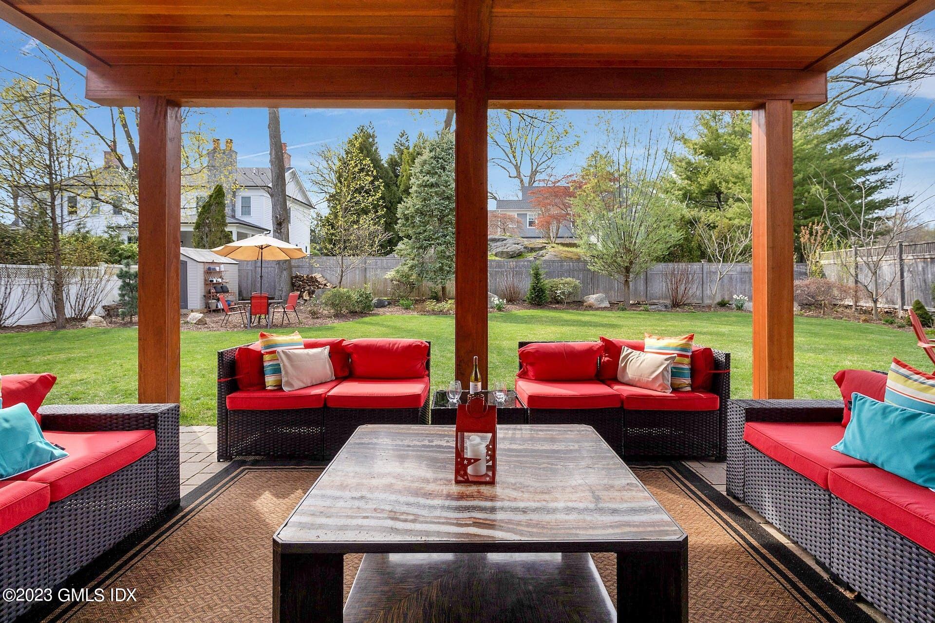 62 Morningside Drive Greenwich, CT 06830 - Photo 4 of 31 a outdoor view with a sitting space and couches