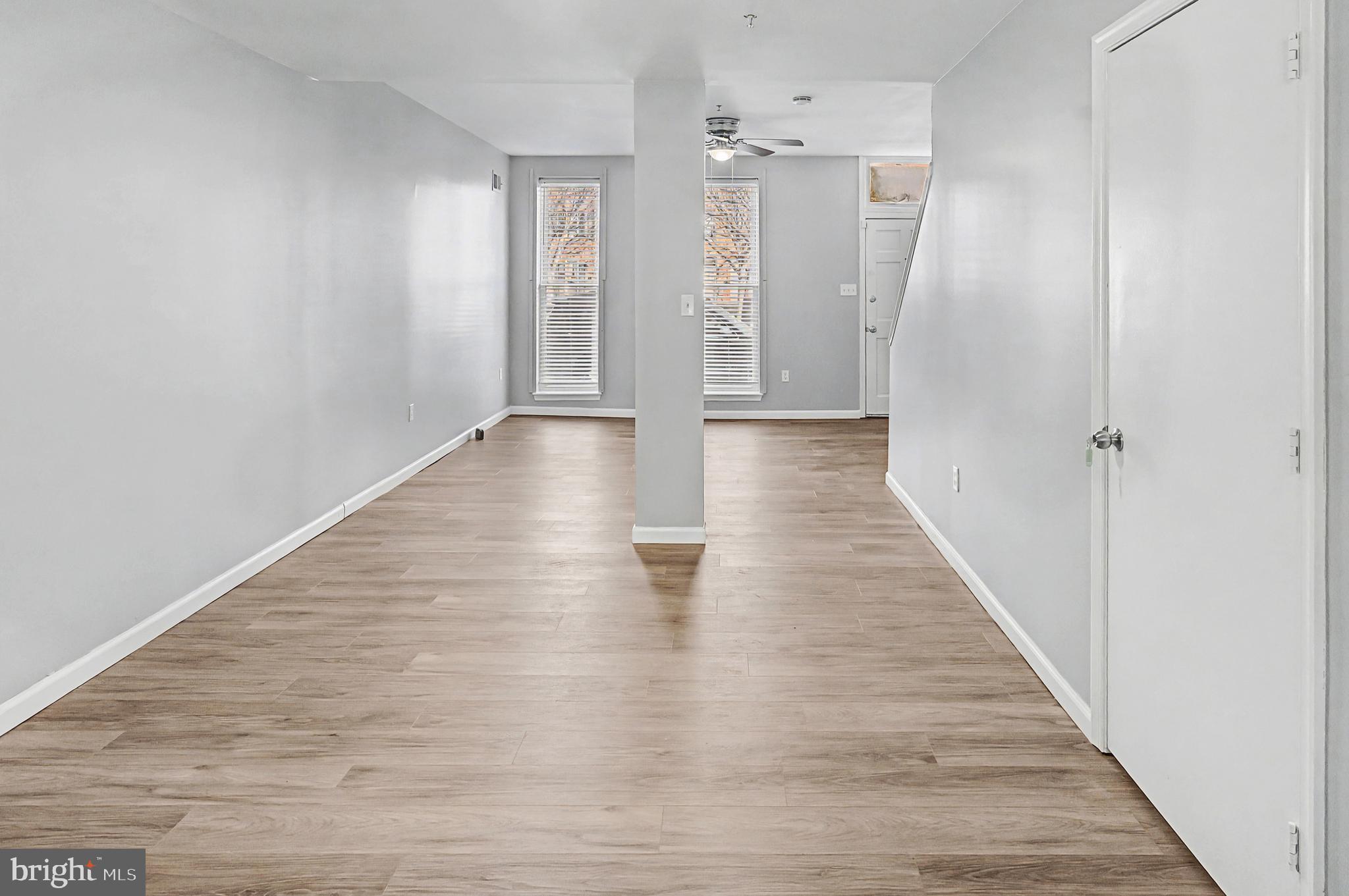 1032 North Broadway Baltimore, MD 21205 - Photo 13 of 28 a view of an entryway with wooden floor
