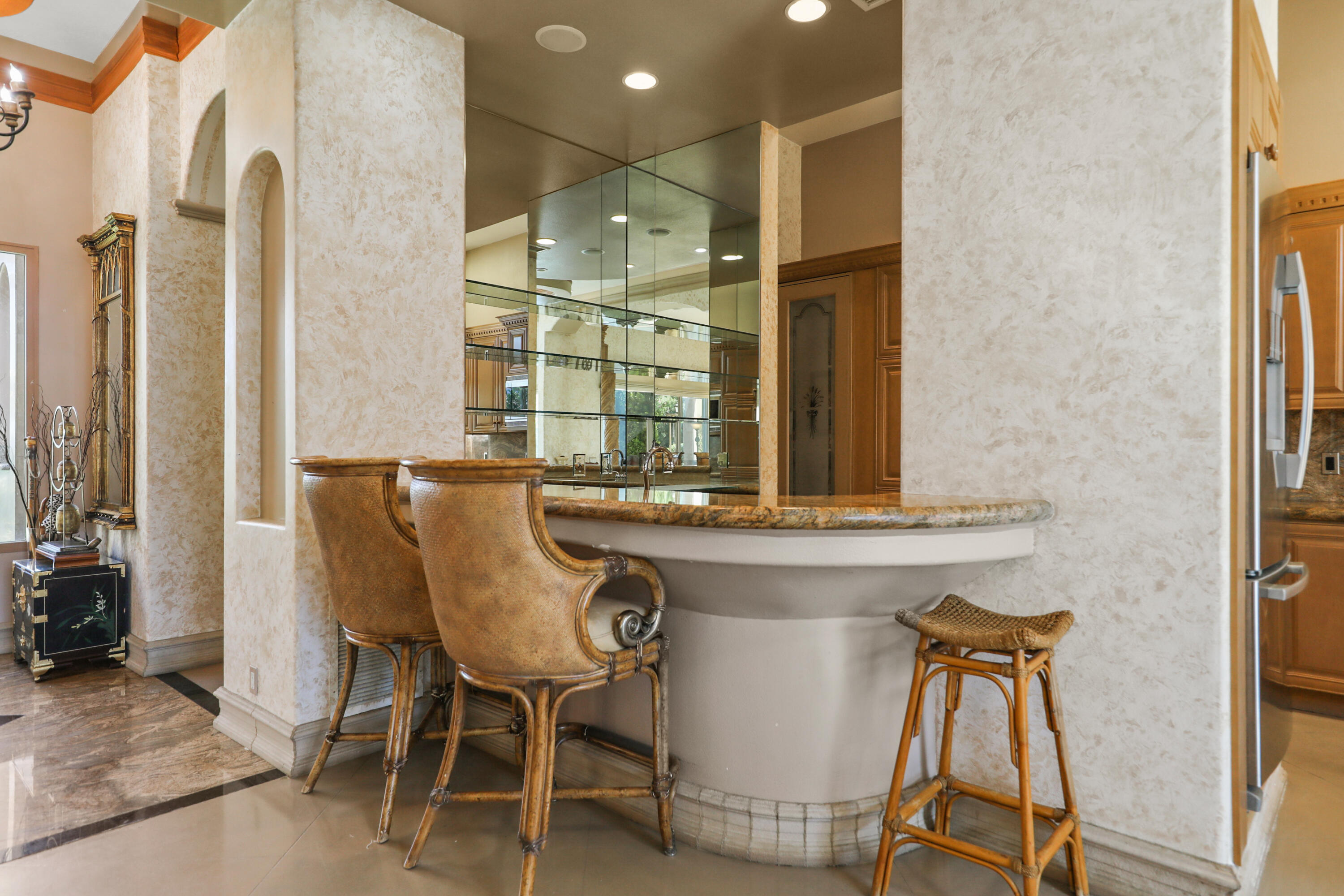 78680 Ave Tujunga La Quinta, CA 92253 - Photo 14 of 41 a view of a dining room with furniture and window