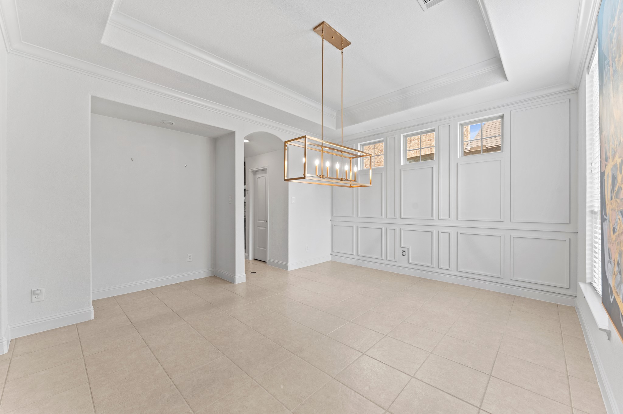 39 Tioga Place Tomball, TX 77375 - Photo 6 of 50 a view of a chandelier fan and entryway in a room