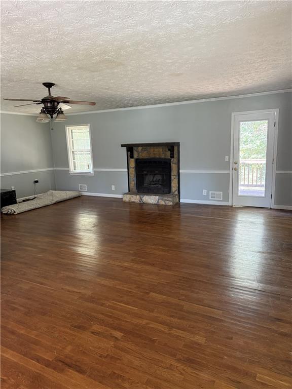 975 Ridgedale Drive Lawrenceville, GA 30043 - Photo 5 of 31 wooden floor in an empty room with a window