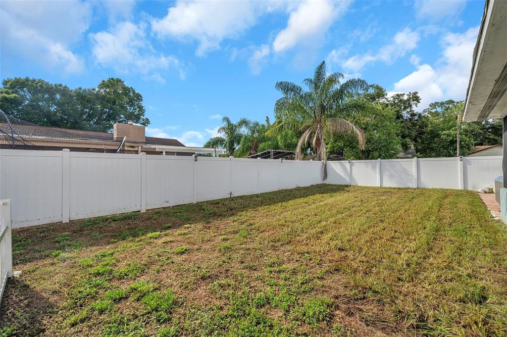 1520 Windmill Pointe Road Palm Harbor, FL 34685 - Photo 50 of 64 a view of a backyard