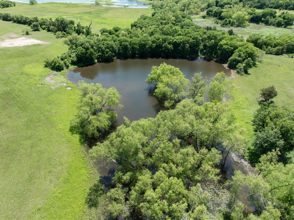 1355 North Houston Street Lorena, TX 76655 - Photo 30 of 40 an aerial view of a houses with a yard and lake view
