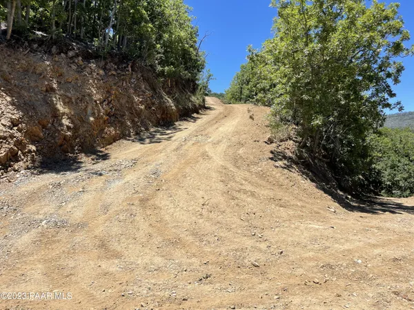 a view of a yard covered in snow