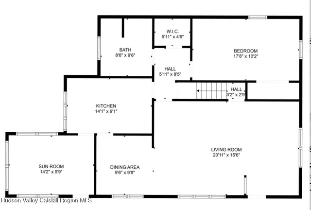 a picture of a floor plan
