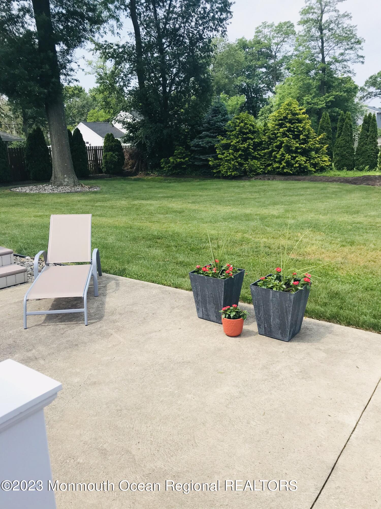 554 Hopping Road Belford, NJ 07718 - Photo 26 of 26 Summer backyard