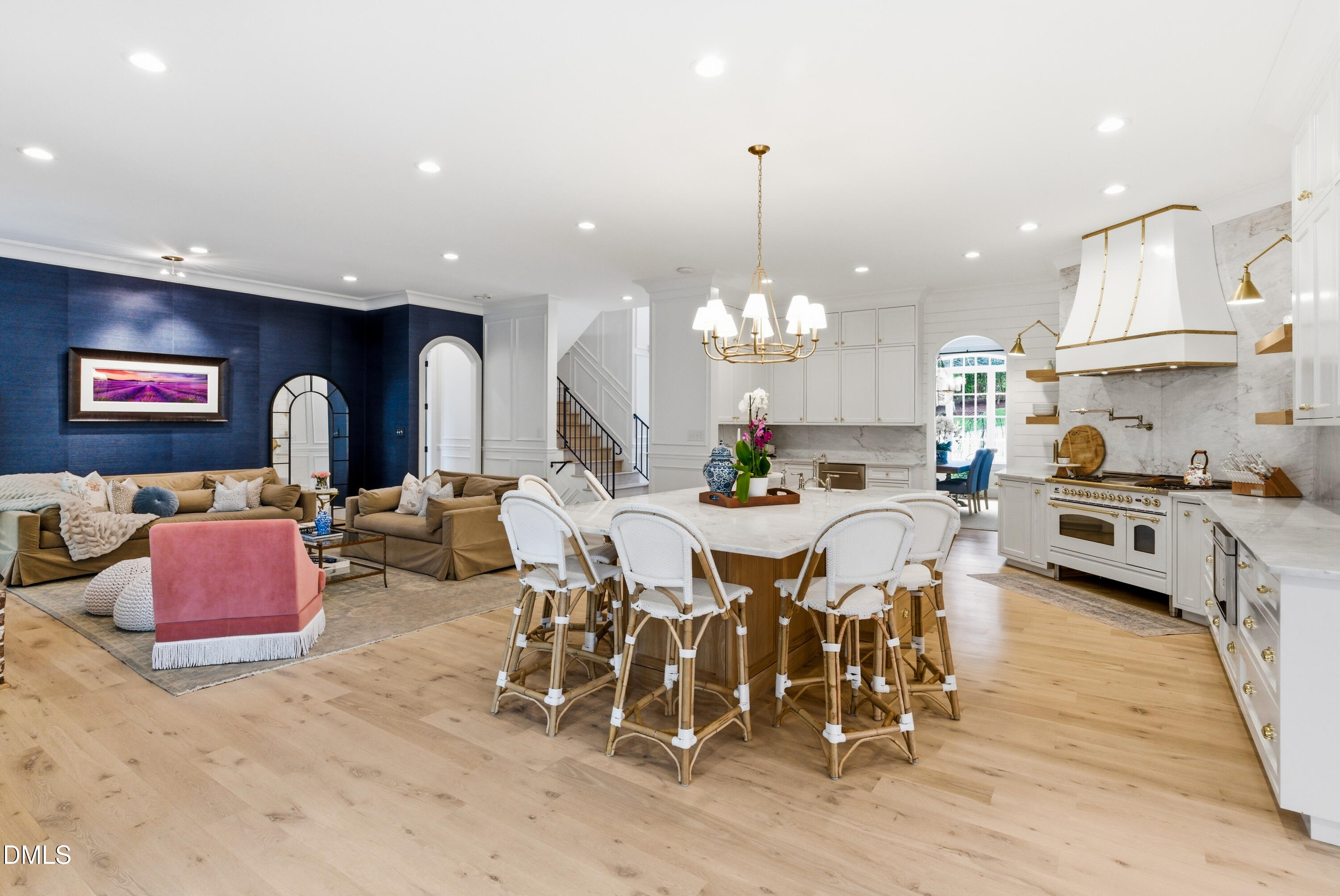 1528 Eglantyne Court Raleigh, NC 27613 - Photo 14 of 99 a large kitchen with a table and chairs