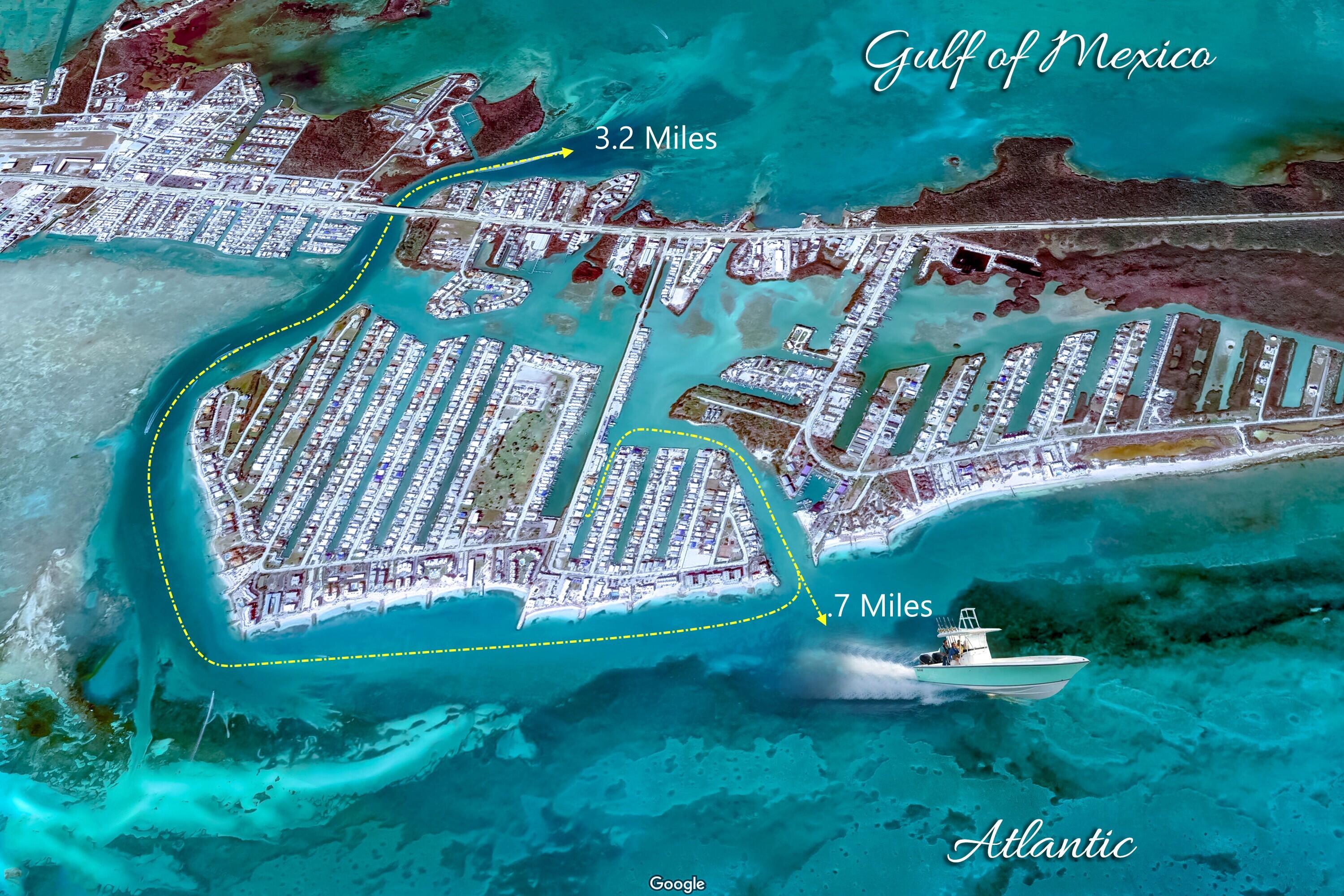 260 Sadowski Causeway Key Colony Beach, FL 33051 - Photo 30 of 50 Boating Routes