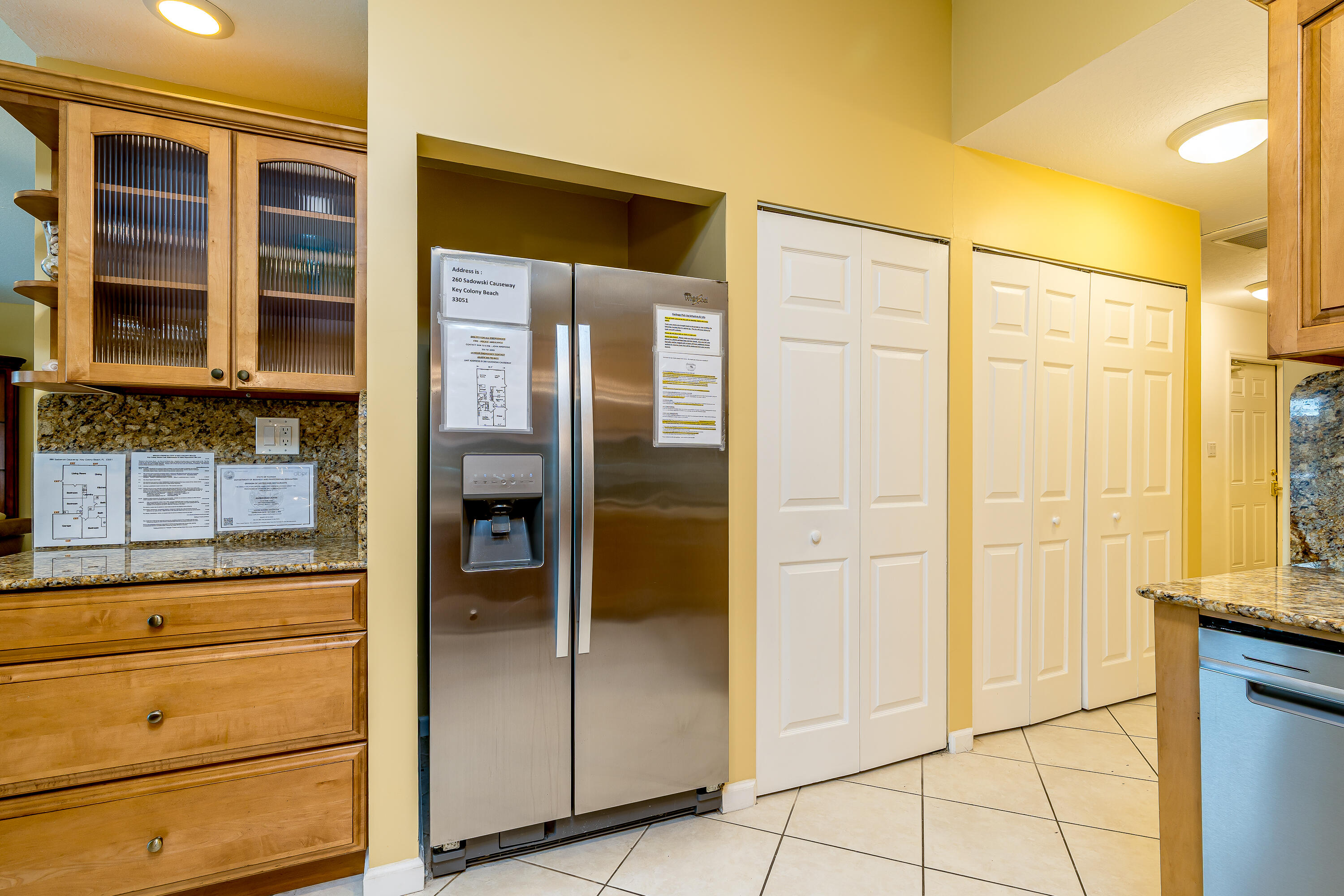 260 Sadowski Causeway Key Colony Beach, FL 33051 - Photo 8 of 50 a view of an entryway with a door