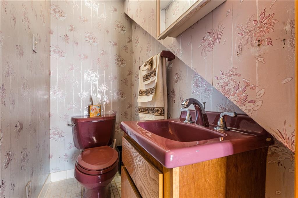 111 Sarah Street McKees Rocks, PA 15136 - Photo 14 of 30 a bathroom with a sink and toilet
