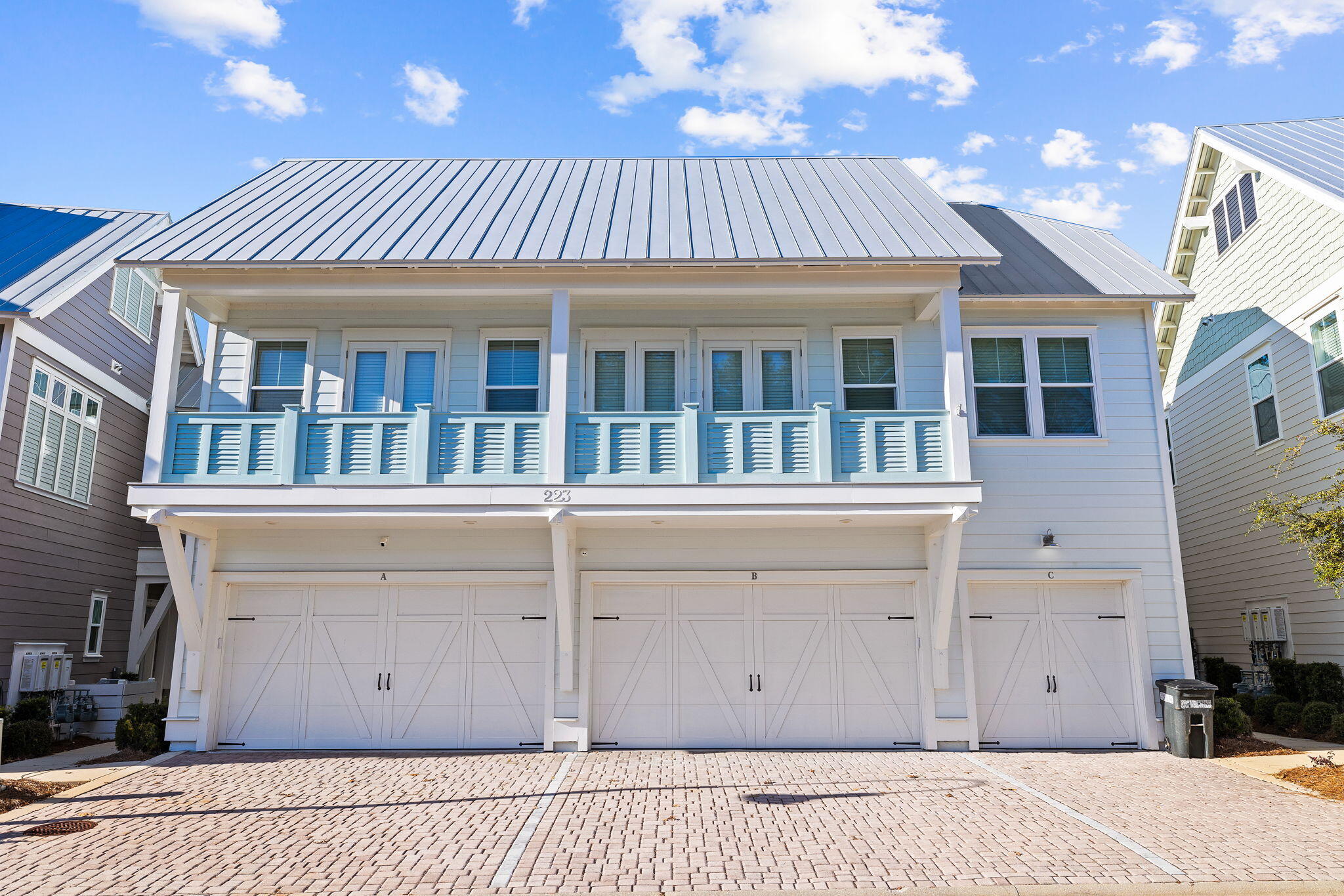 223 Milestone Dr Inlet Beach, Unit B Inlet Beach, FL 32461 - Photo 7 of 58 a view of a house with wooden floor
