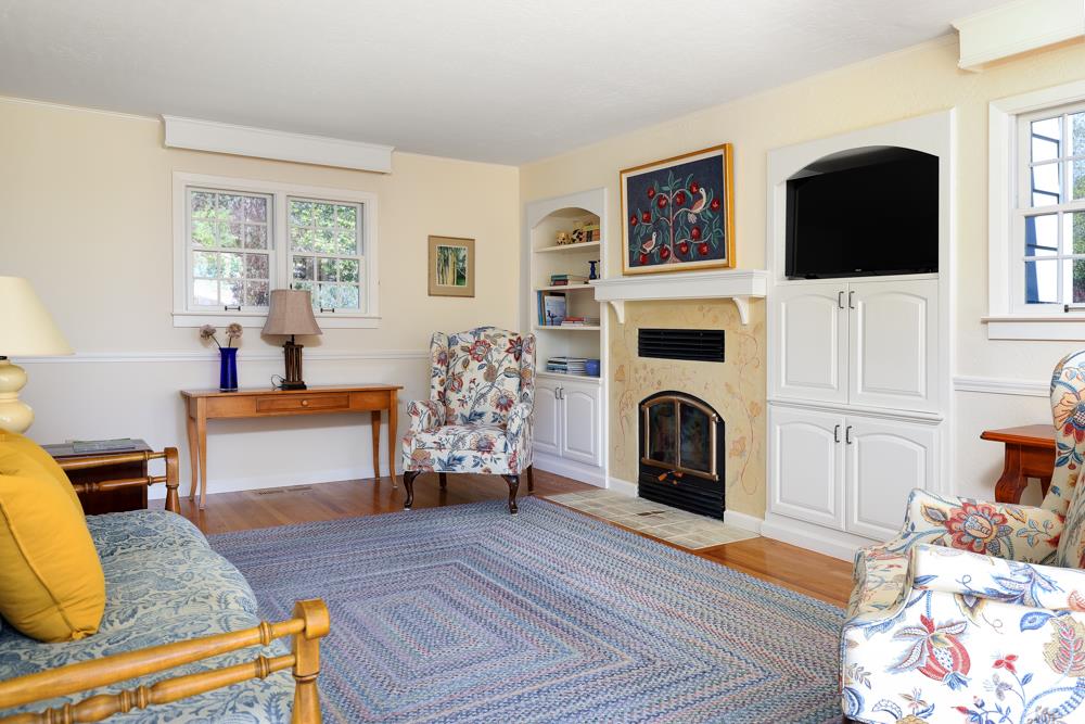 223 Nehf Lane Soquel, CA 95073 - Photo 3 of 34 a living room with furniture fireplace and window
