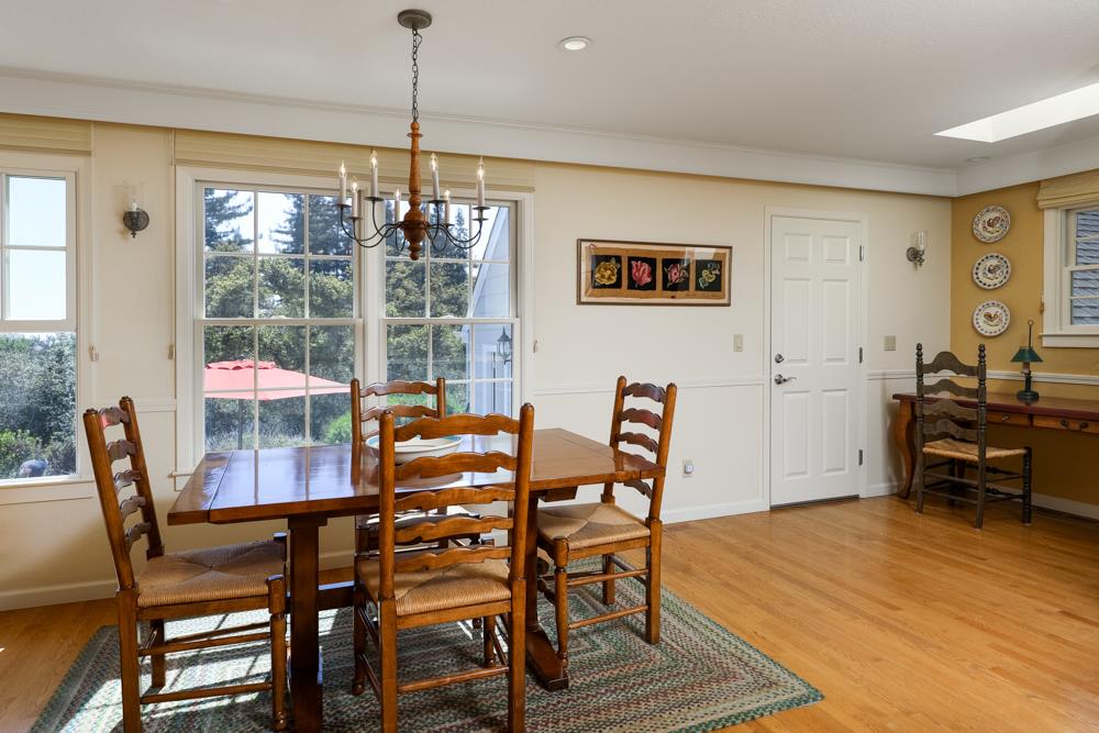 223 Nehf Lane Soquel, CA 95073 - Photo 6 of 34 a dining room with furniture window and wooden floor