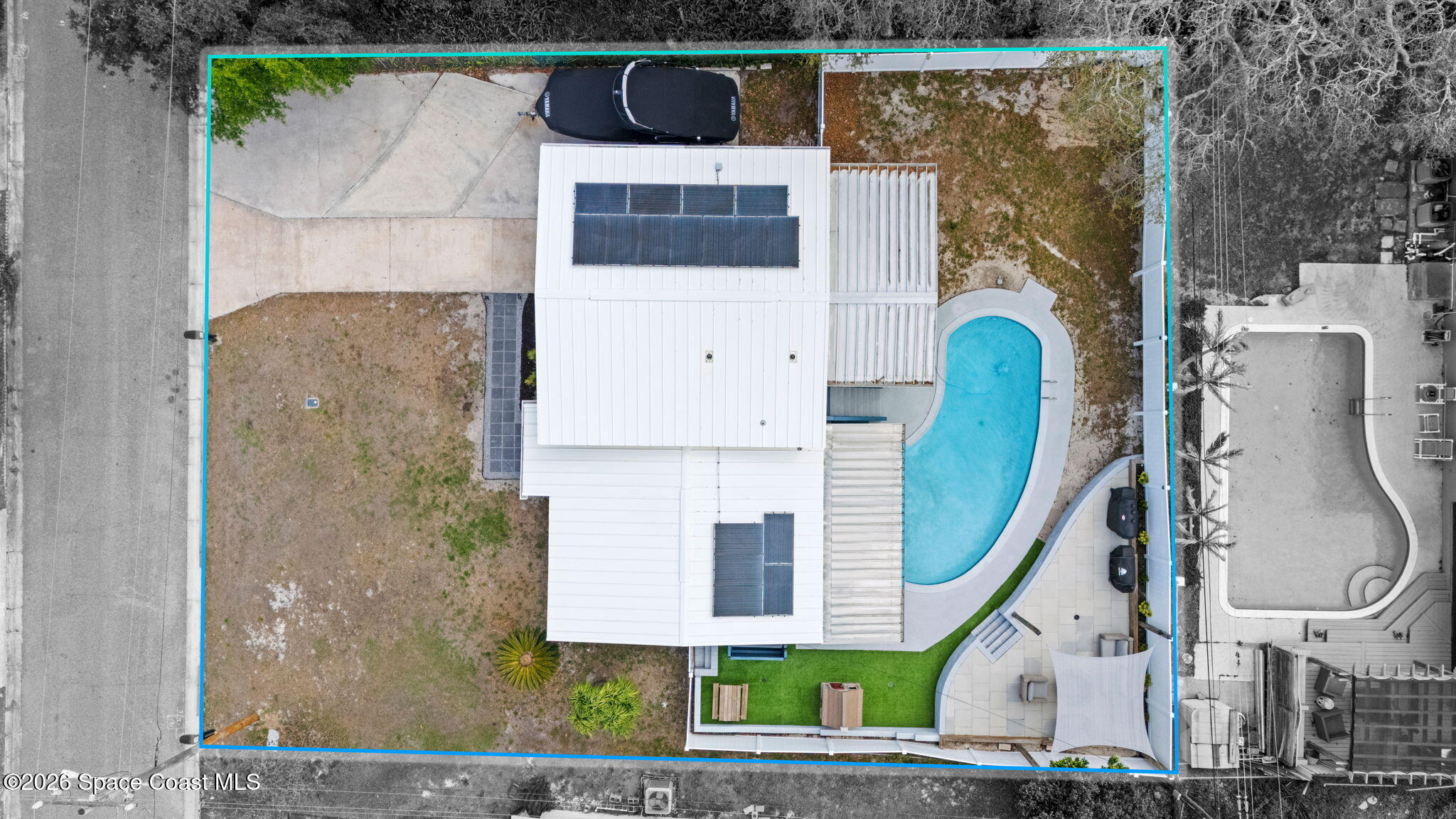 3047 Sunset Lane Cocoa, FL 32922 - Photo 2 of 35 35-web-or-mls-Lot Lines Sunset