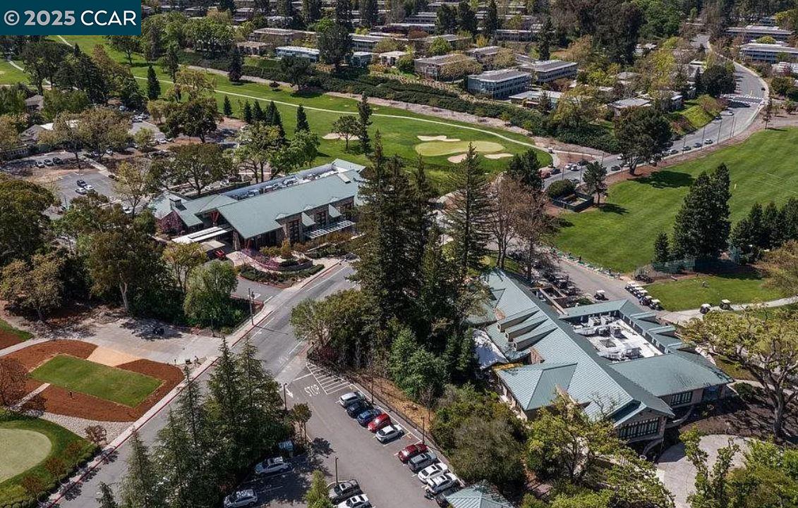 1400 Ptarmigan Drive, Unit 2 Walnut Creek, CA 94595 - Photo 35 of 44 an aerial view of residential houses with outdoor space