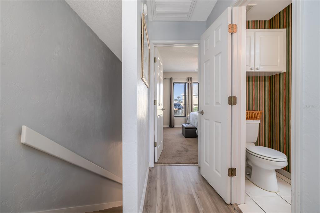 4786 South Atlantic Avenue, Unit 4B Ponce Inlet, FL 32127 - Photo 14 of 22 a bathroom with a sink and toilet