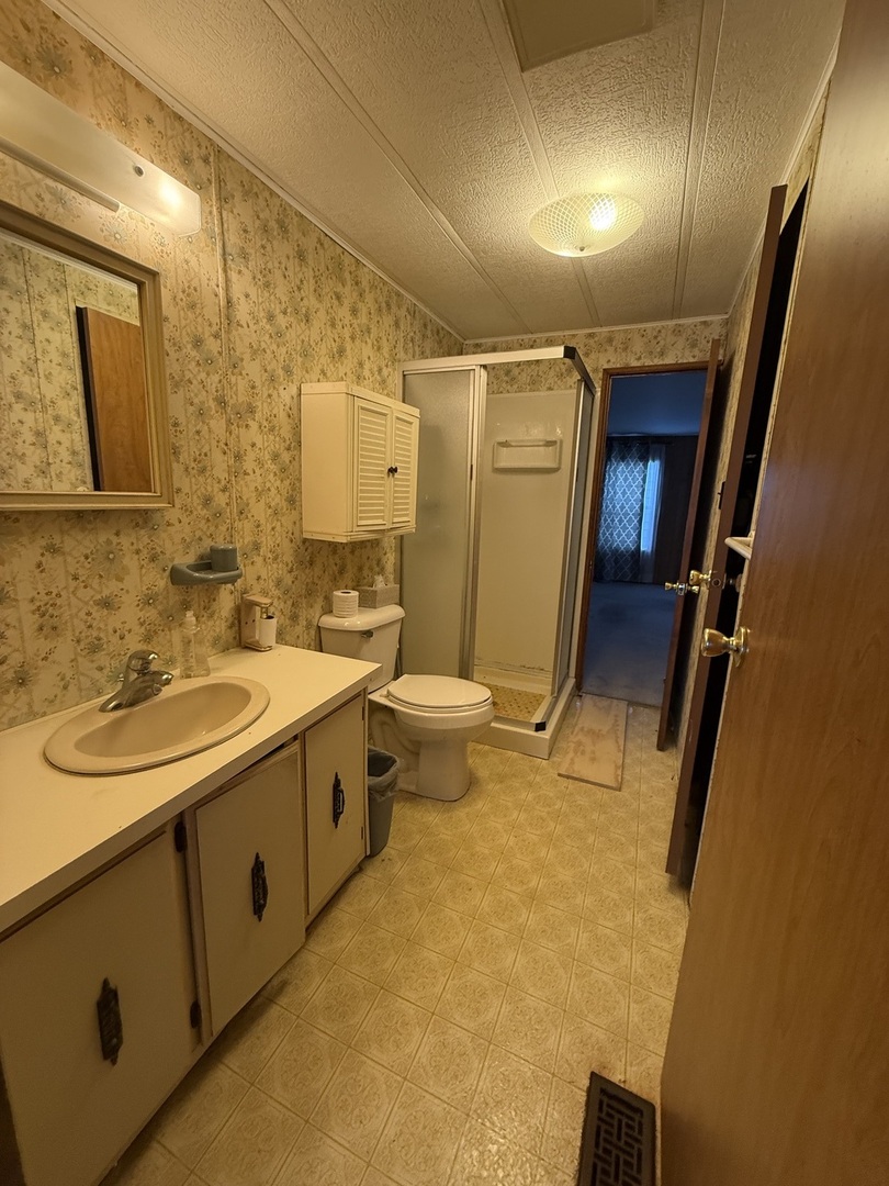 278 Blackthorn Road Matteson, IL 60443 - Photo 7 of 20 a bathroom with a sink and mirror with toilet