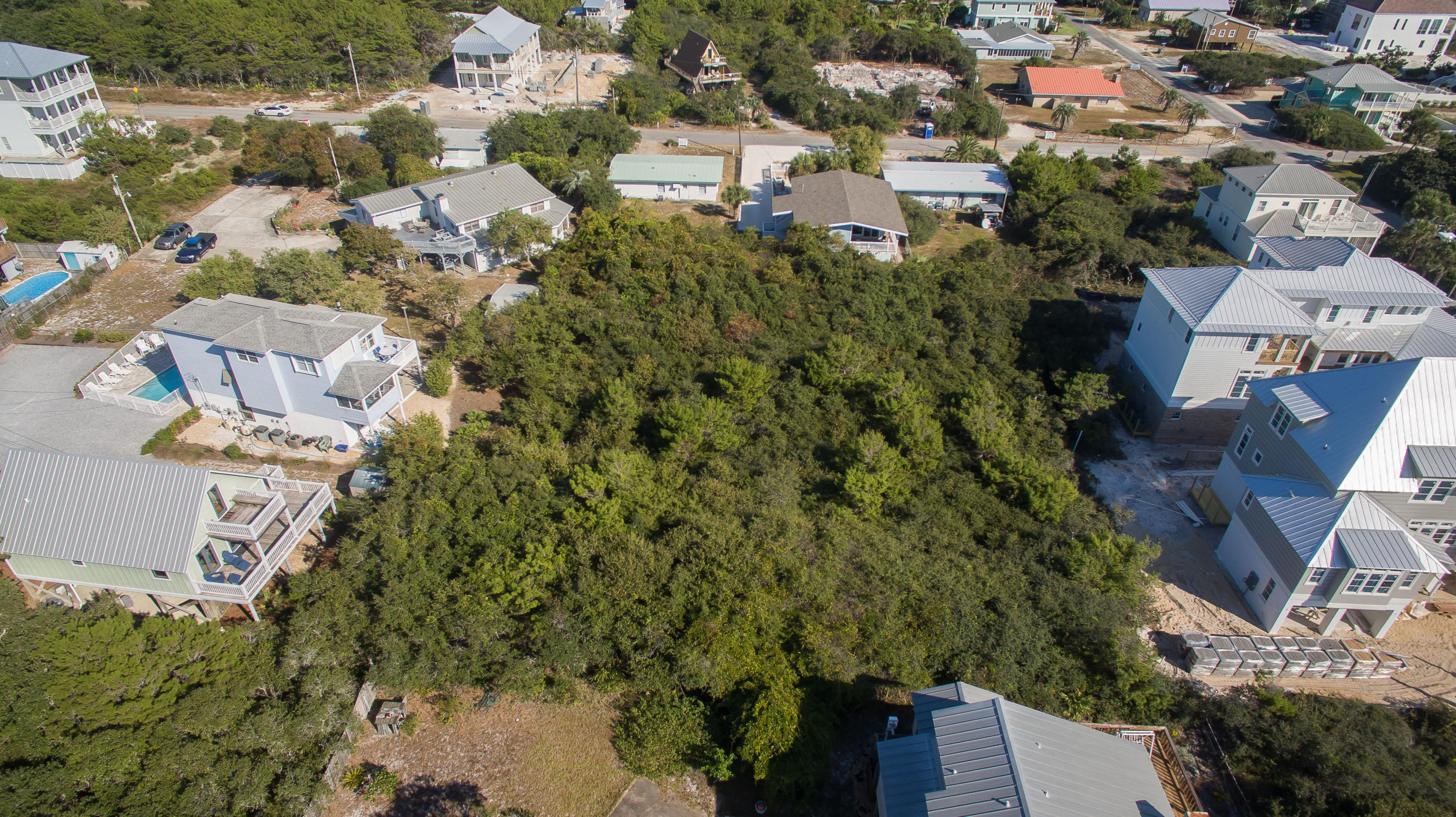 Lot 136 Pompano St Inlet Beach Inlet Beach, FL 32461 - Photo 15 of 17 an aerial view of multiple house