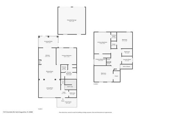 $625,000 | 1121 Overdale Road, St. Augustine, FL 32080