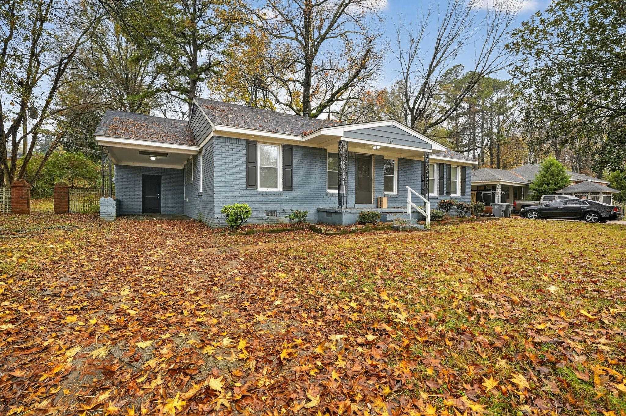 177 East Raines Road Memphis, TN 38109 - Photo 1 of 32 Single story home featuring crawl space, brick siding, and covered porch