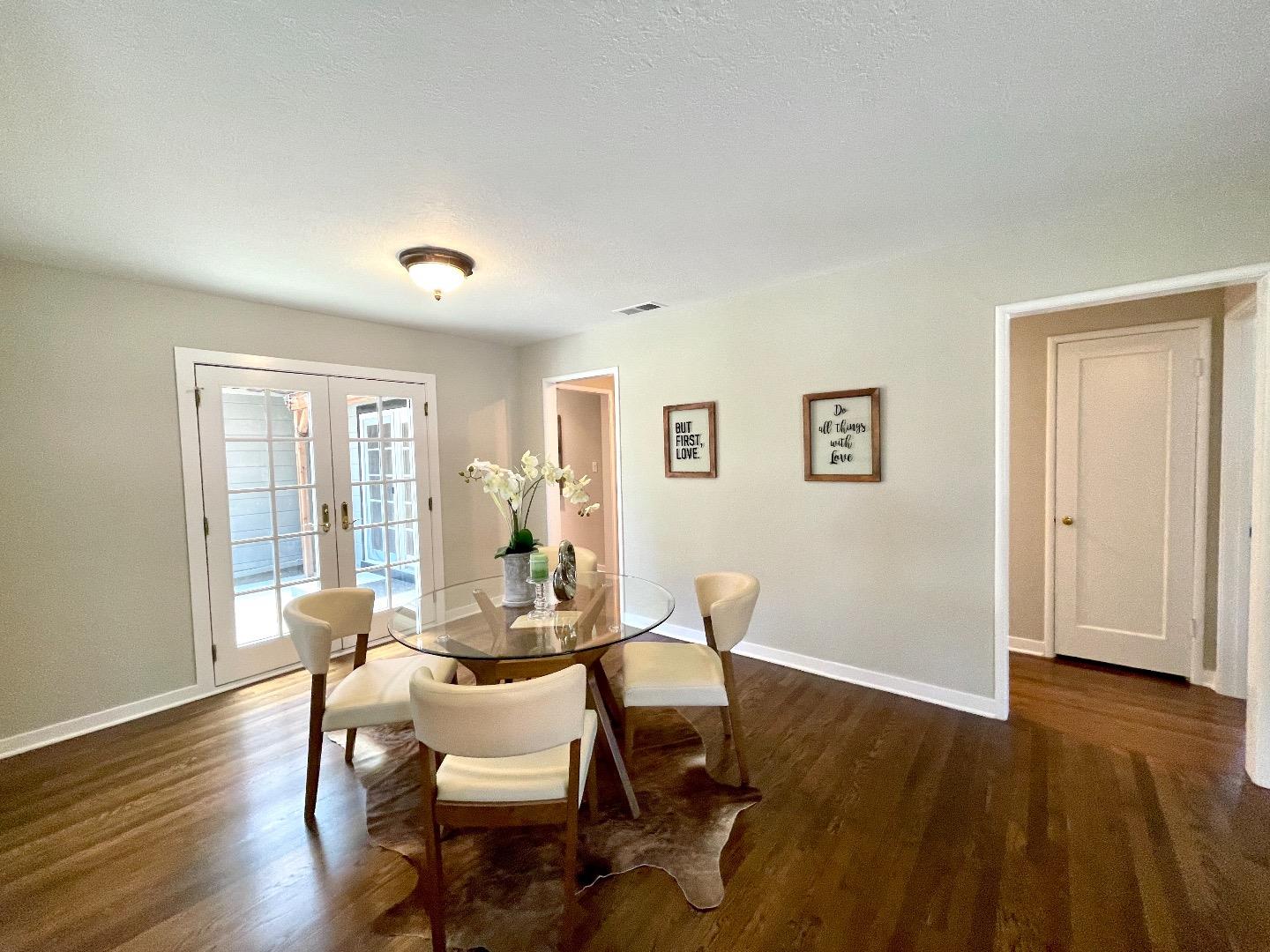 2516 Bailey Avenue San Jose, CA 95128 - Photo 6 of 54 a dining room with furniture and wooden floor