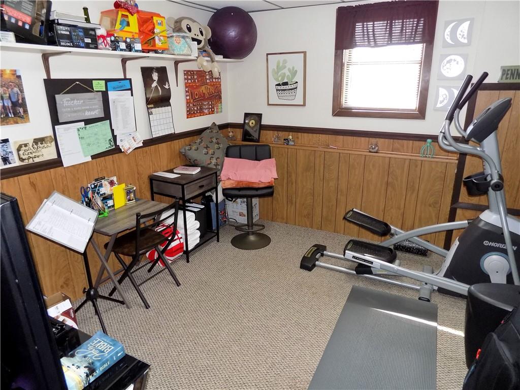226 Eighty Acres Road Dunbar, PA 15431 - Photo 24 of 26 a view of a workspace with furniture and a window
