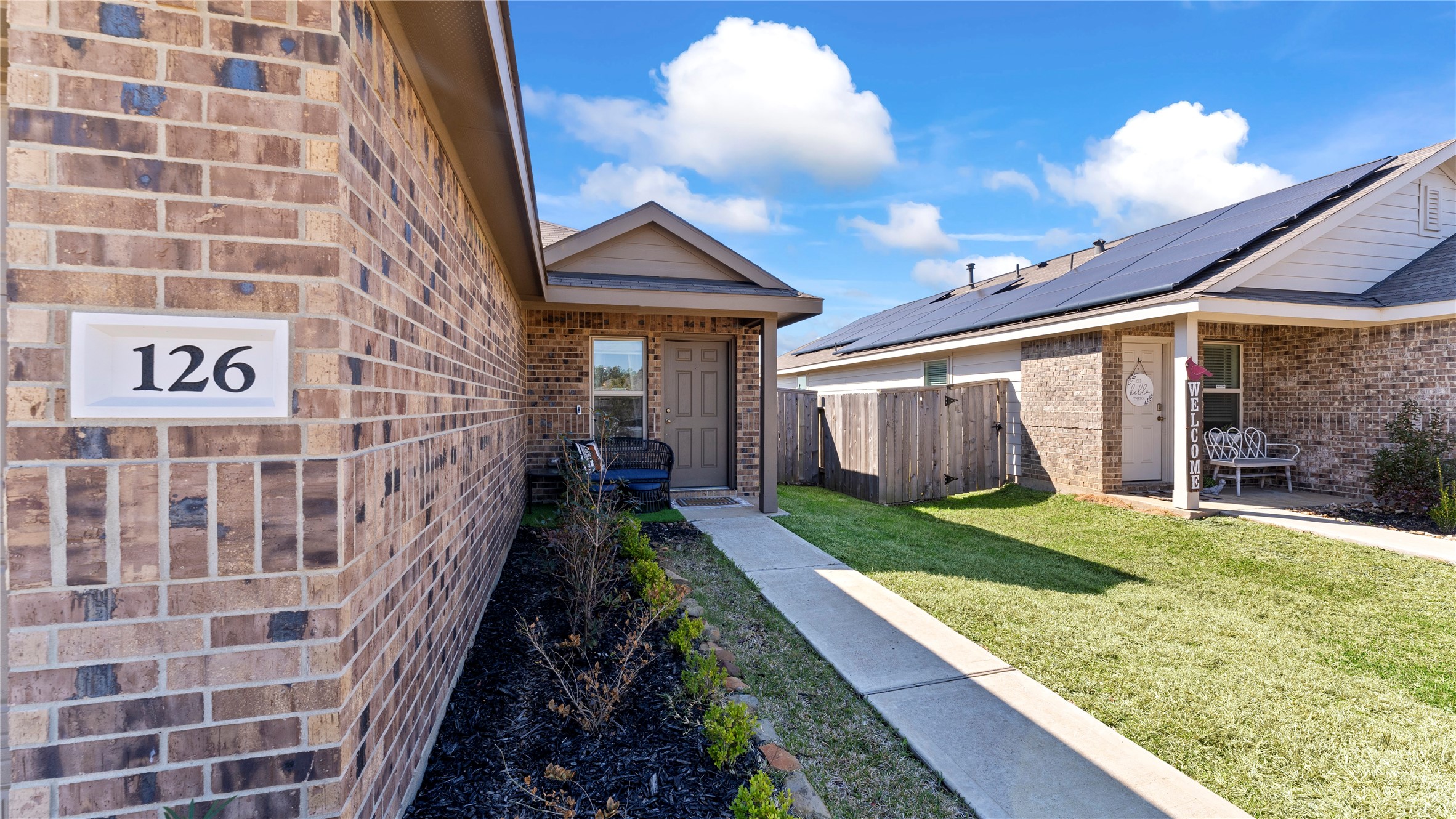 126 Spring Rose Drive Magnolia, TX 77354 - Photo 12 of 48 a view of house with backyard