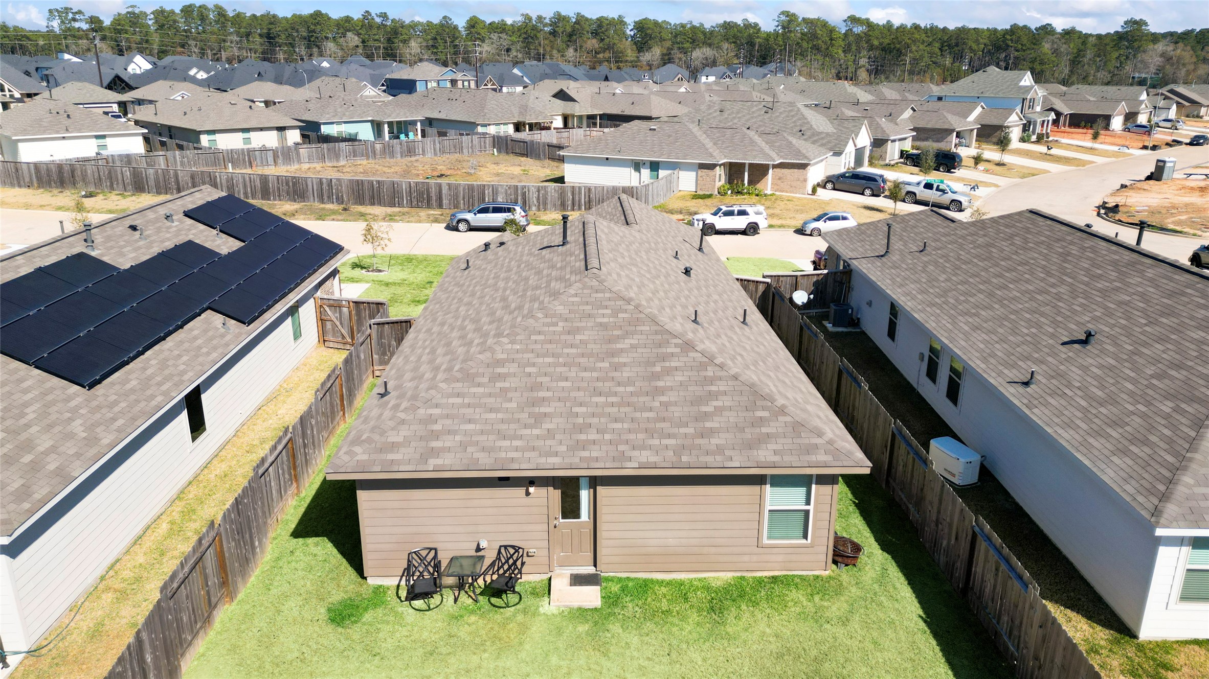 126 Spring Rose Drive Magnolia, TX 77354 - Photo 47 of 48 a view of a terrace with sitting area