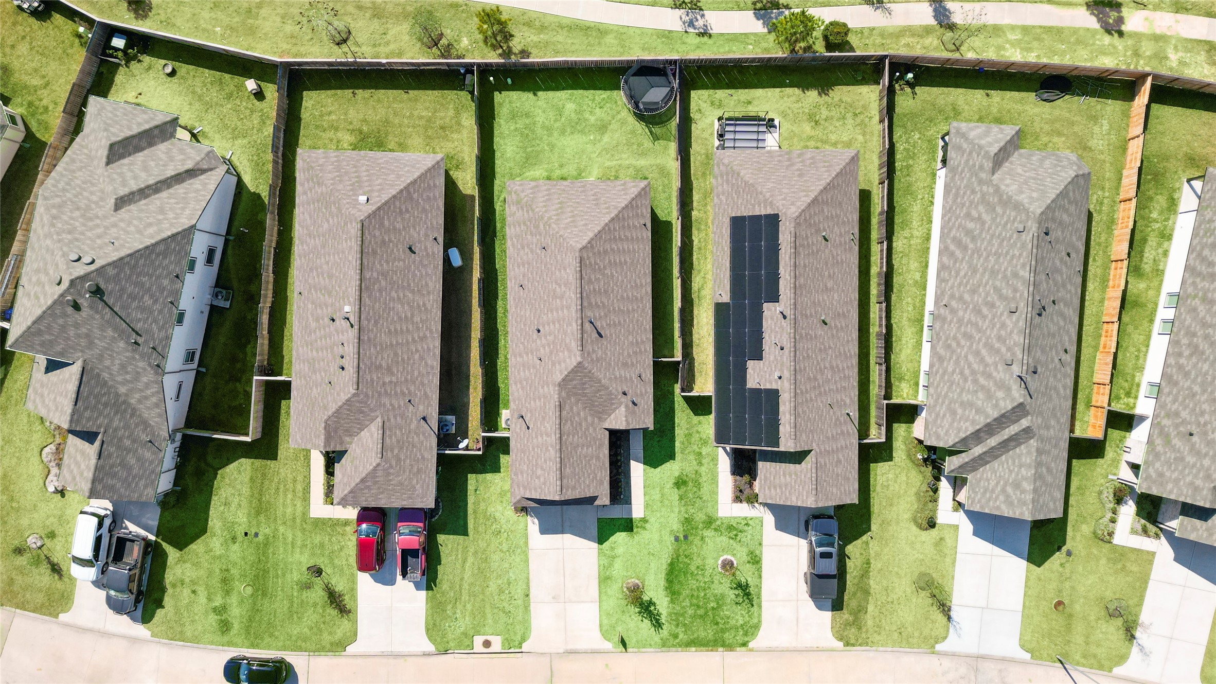 126 Spring Rose Drive Magnolia, TX 77354 - Photo 7 of 48 an aerial view of a house with a swimming pool