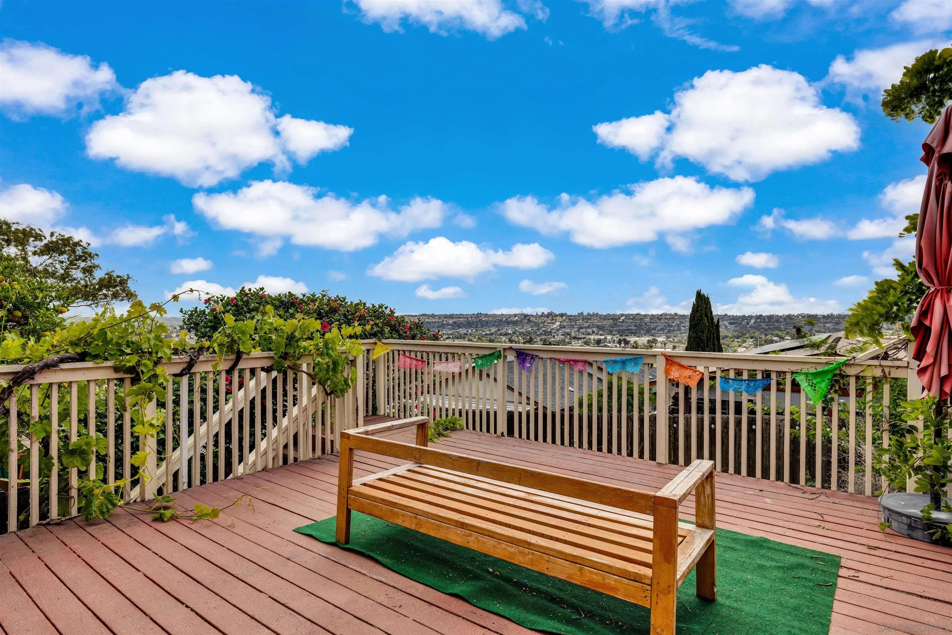 1302 Paraiso Avenue Spring Valley, CA 91977 - Photo 23 of 34 a view of a balcony with wooden floor