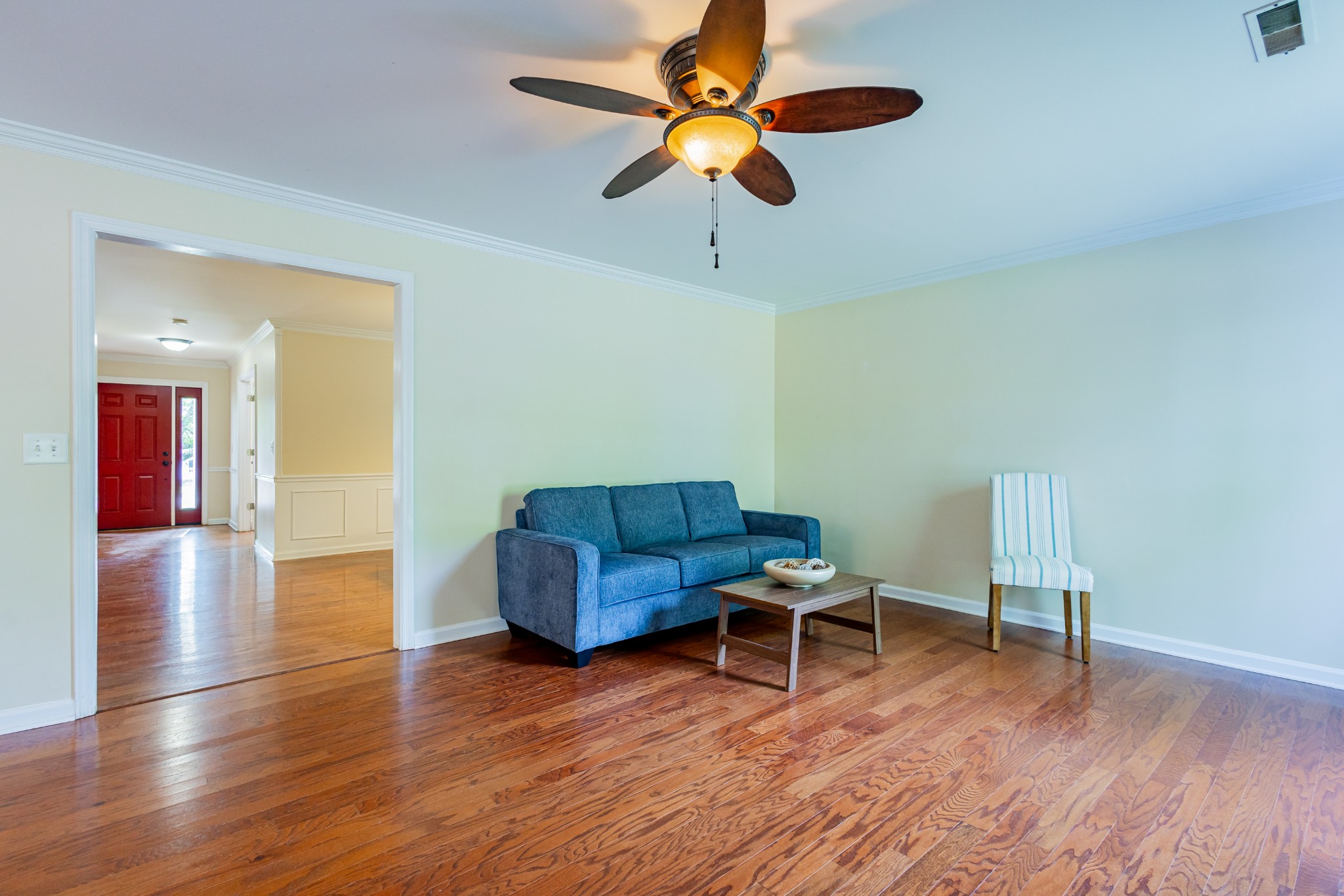 2236 Hayward Lane Spring Hill, TN 37174 - Photo 12 of 59 a living room with furniture and a wooden floor