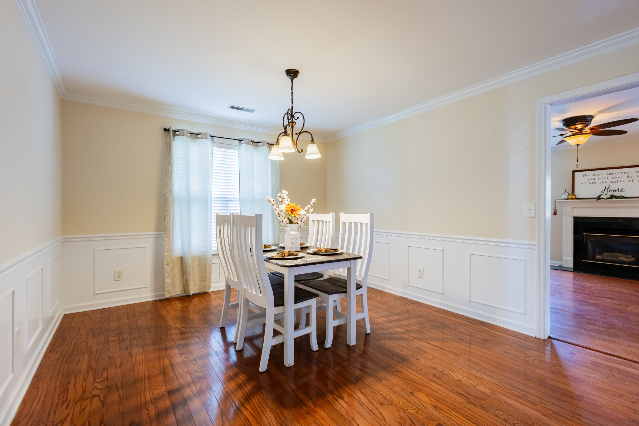 2236 Hayward Lane Spring Hill, TN 37174 - Photo 18 of 59 a view of a dining room with furniture and wooden floor