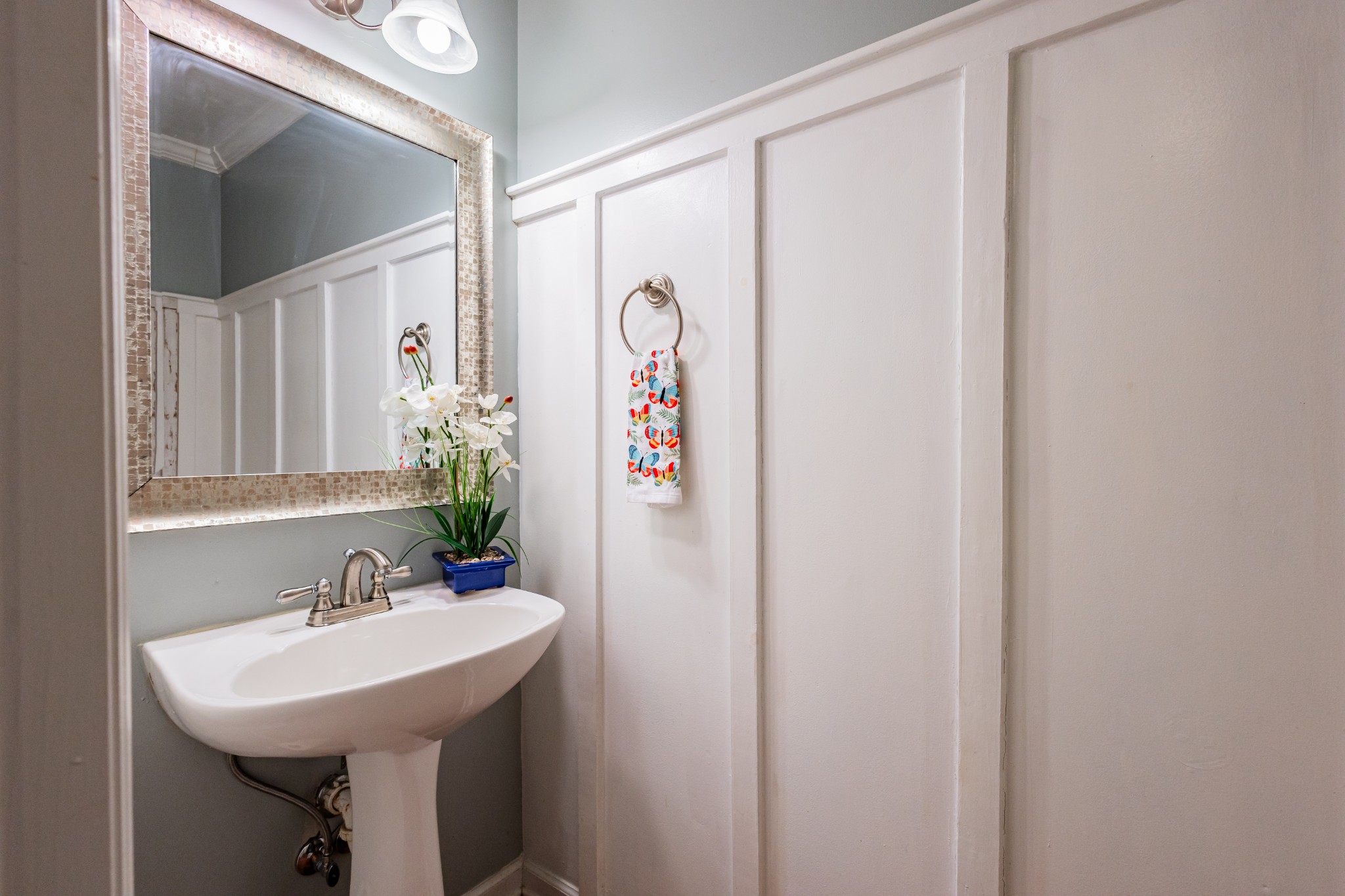 2236 Hayward Lane Spring Hill, TN 37174 - Photo 29 of 59 a bathroom with a sink a mirror and a window