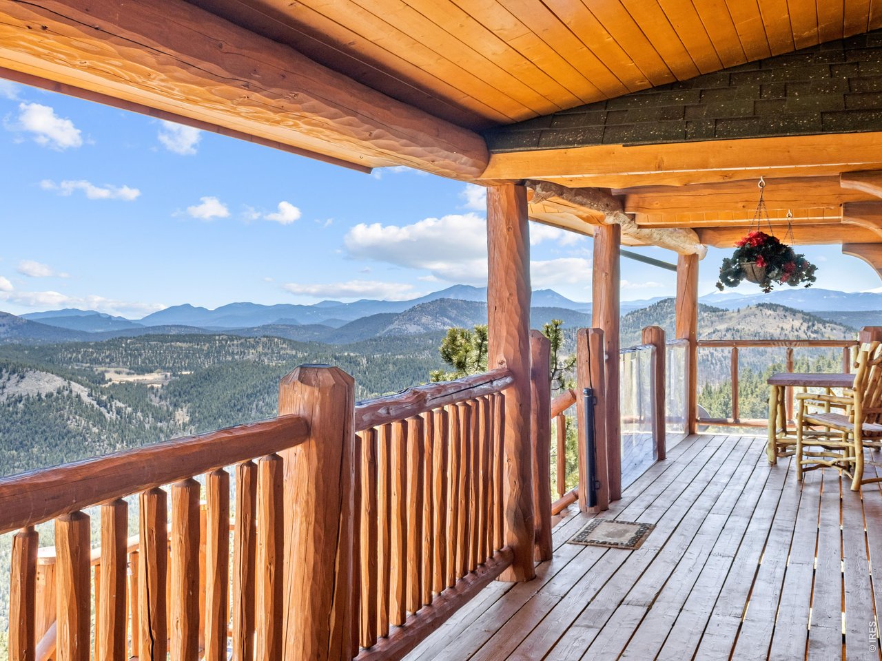 1398 Gold Lake Road Ward, CO 80481 - Photo 9 of 40 Front Porch Epic Views!