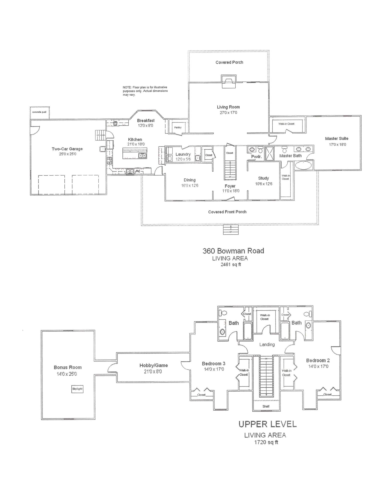 630 Bowman Road Aberdeen, NC 28315 - Photo 58 of 59 360 Bowman House Floor Plan