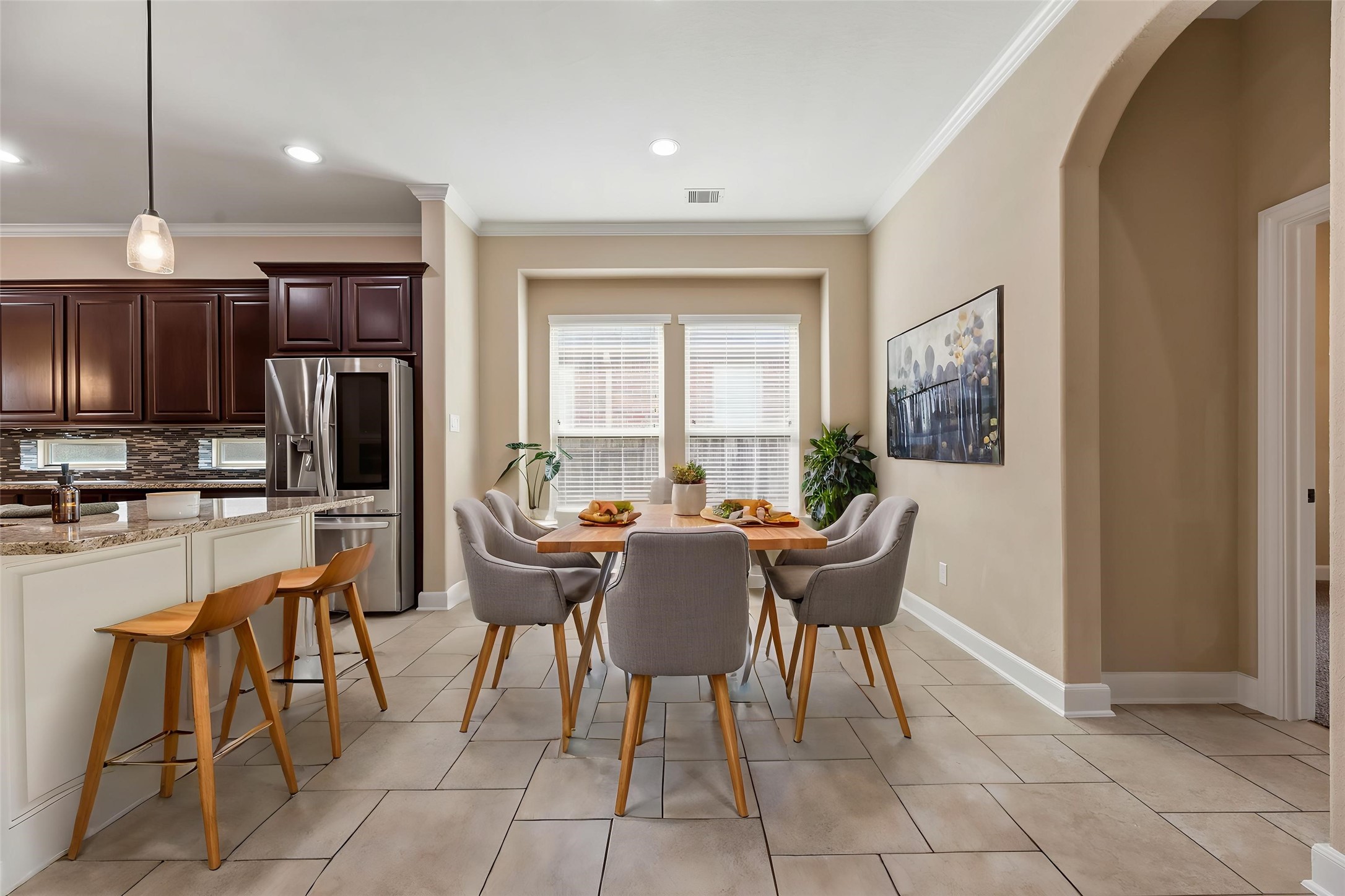9915 Rochs Hill Court Katy, TX 77494 - Photo 8 of 32 a view of a dining room with furniture