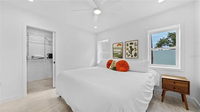 a view of city and ocean