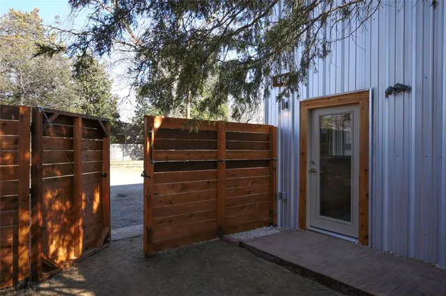 a view of outdoor space and utility room