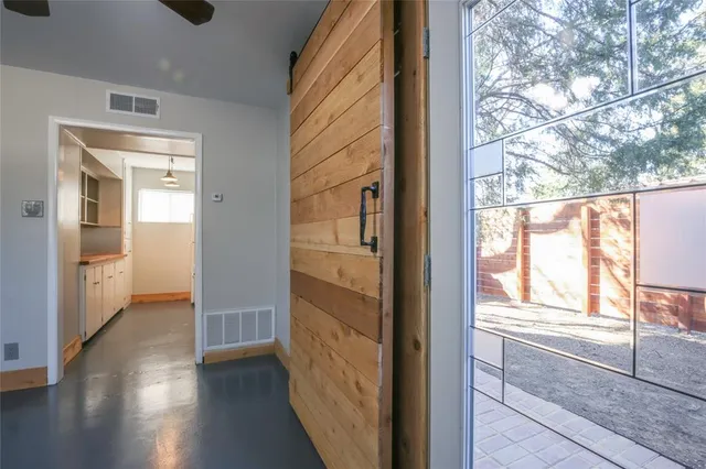 a view of an entryway