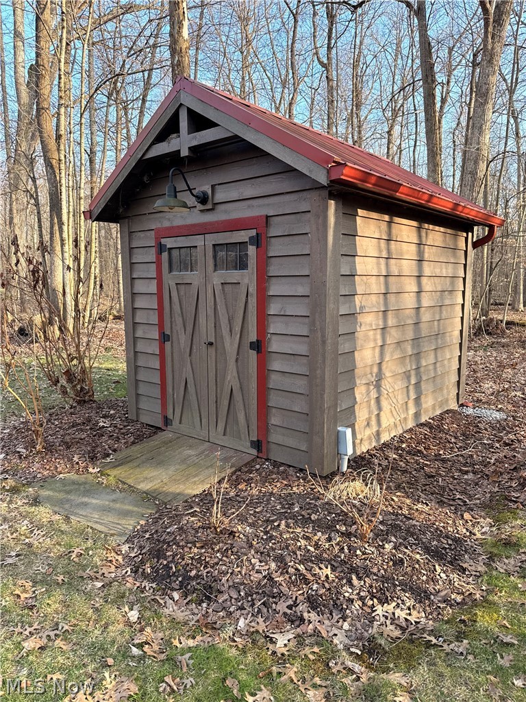 3989 Court Road Wakeman, OH 44889 - Photo 31 of 36 Front view of shed