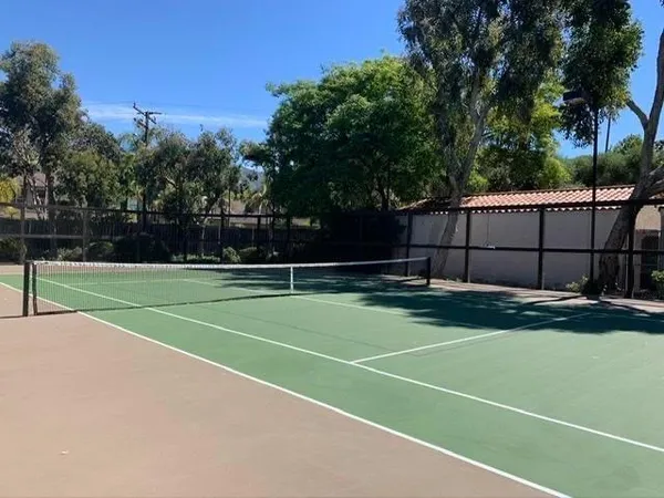 a view of a tennis court
